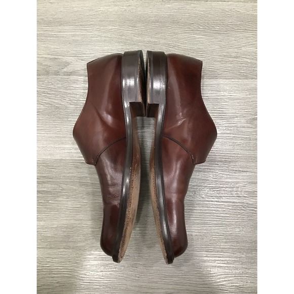 Mezlan Tortosa Mens Red Brown‎ Leather Single Monk Strap Dress Shoes Size 13 M main image 13